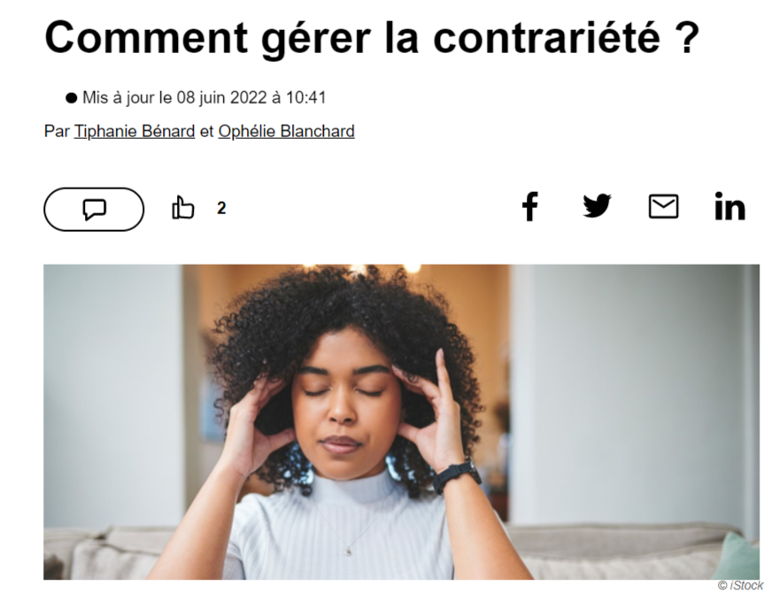 You are currently viewing Comment gérer la contrariété ?